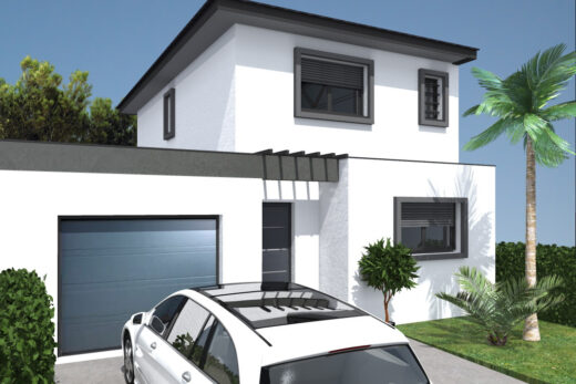 VILLA PLAIN PIED 3 FACES 70 M2
