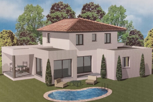 BOMPAS HORS LOTISSEMENT VILLA PLAIN PIED MODERNE T5