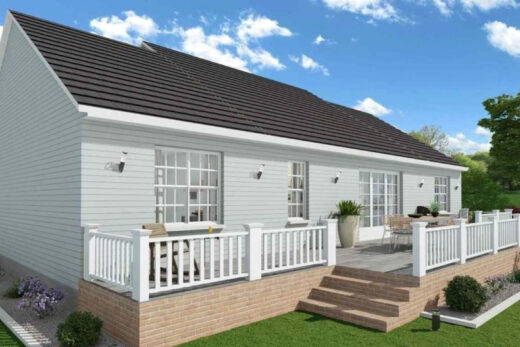 VILLA PLAIN PIED 4 PIECES 3 FACES AVEC GARAGE