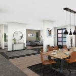 VILLA PLAIN PIED 4 PIECES 3 FACES AVEC GARAGE