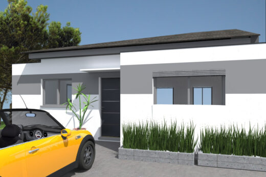 SUPERBE VILLA PLAIN PIED 3/4 FACES