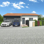 SUPERBE VILLA PLAIN PIED 3 FACES