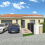 VILLA PLAIN PIED 4 FACES AVEC GARAGE