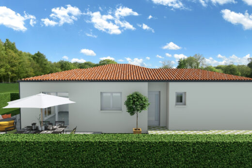 A PIA VILLA PLAIN PIED DE 3 FACES